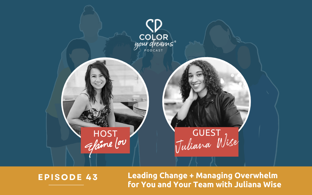 43: Leading Change + Managing Overwhelm for You and Your Team with Juliana Wise