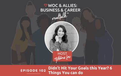 102: Didn’t hit your goals this year? 6 things you can do.